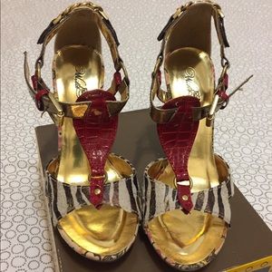 Wild Rose Heels Sandals